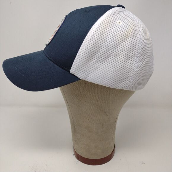 Crooked Stick Mens 2009 U.S. Senior Open Slideback Hat White Blue Adjustable - Picture 5 of 13